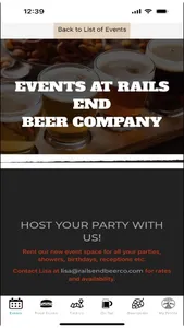 Rails End Beer Company screenshot 0