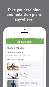 QuickFit Workout screenshot 1