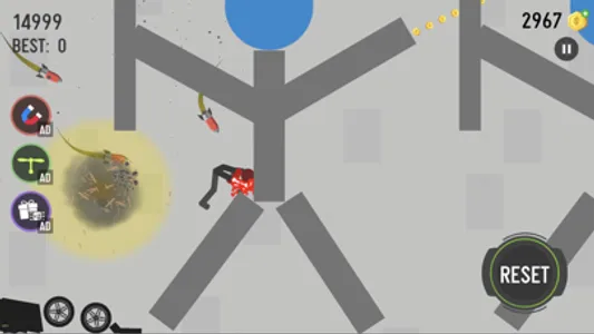 Ragdoll Physics 2: Dismounting screenshot 4