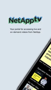 NetApp TV screenshot 0