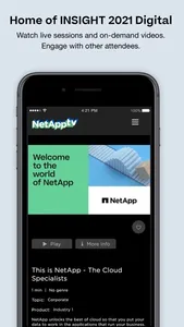 NetApp TV screenshot 2