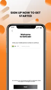 GETCAB - Book Taxi & Auto screenshot 1