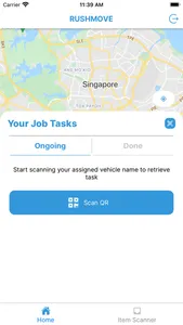 RushMove Driver screenshot 1