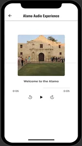 Alamo Audio Experience screenshot 1