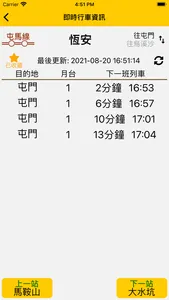 港鐵到站時間 - MTR Arrival Time screenshot 0