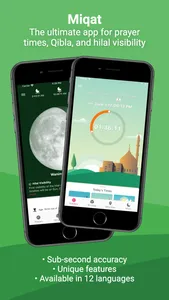 Miqat: Prayer Times, Qibla screenshot 0