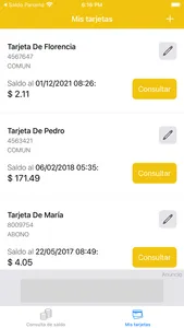 Saldo Colectivos Córdoba screenshot 2