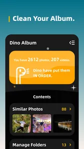 Dino Album - AI clean photos. screenshot 1