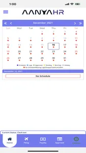 AanyaHR Mobile screenshot 1
