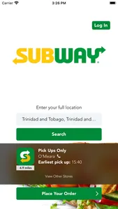 Subway Trinidad screenshot 0