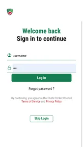 Abu Dhabi Cricket Council screenshot 2