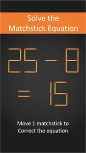 Matchstick Puzzle Game screenshot 1