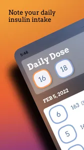 Daily Dose - Insulin Tracker screenshot 0