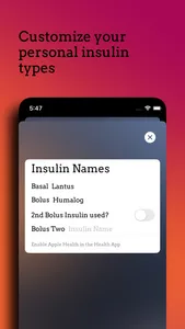 Daily Dose - Insulin Tracker screenshot 6