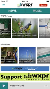 WXPR screenshot 1