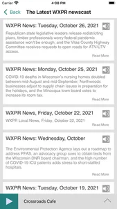 WXPR screenshot 5