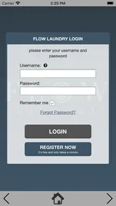 Flow Laundry screenshot 1