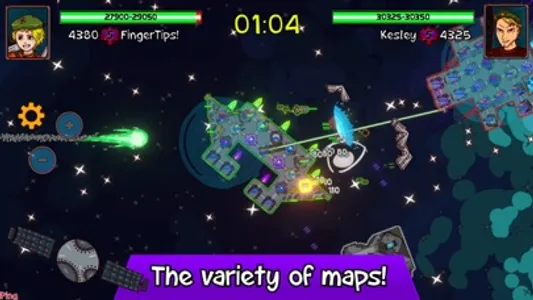 Space Box War PvP Battle Arena screenshot 5