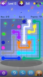 Line Puzzle Game-Color Connect screenshot 0