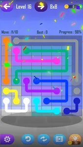 Line Puzzle Game-Color Connect screenshot 1