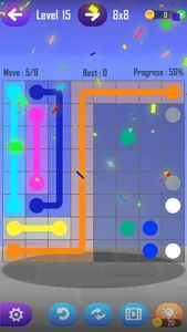 Line Puzzle Game-Color Connect screenshot 5