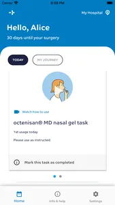 octenisan app screenshot 1