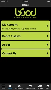 Bluffton School of Dance screenshot 1