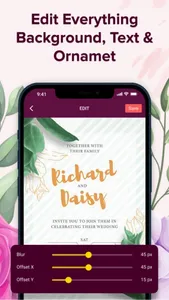 Wedding Card Maker - Editor screenshot 2