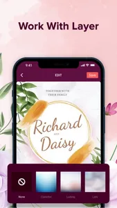 Wedding Card Maker - Editor screenshot 3
