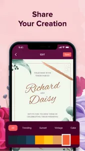 Wedding Card Maker - Editor screenshot 5