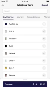 Pinstripe Dry Cleaning screenshot 2