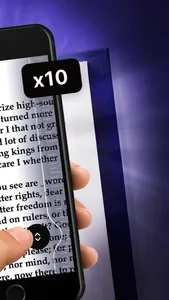 Magnifying Glass * Flashlight screenshot 1