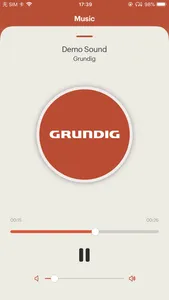 Grundig AudioHub screenshot 1