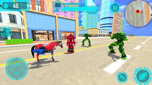 Horse Robot Transformer Games screenshot 0