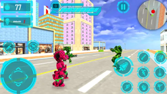 Horse Robot Transformer Games screenshot 2