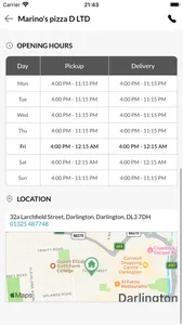 Marino's pizza D LTD screenshot 4
