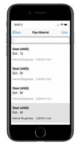 Pipe Flow Gas Pipe Diameter screenshot 2