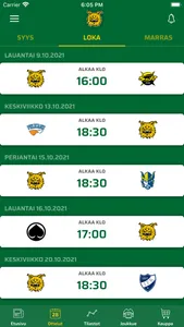 Tampereen Ilves screenshot 2