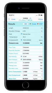 Pipe Flow Gas Flow Rate screenshot 1