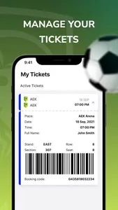 AEK TICKETS screenshot 2