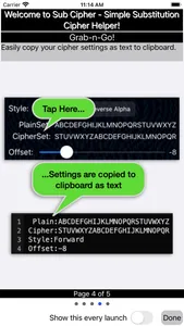 Sub Cipher screenshot 3