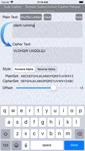 Sub Cipher screenshot 6