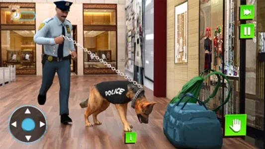 Police Dog Airport Security 3D screenshot 1