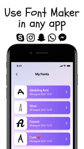 Font Maker⋆ screenshot 1