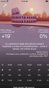 Rome Weather Forecast screenshot 1