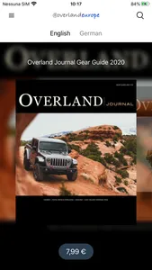 Overland Europe screenshot 0