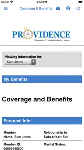 MyHealthPAS screenshot 3