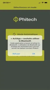 Phitech ActiApp screenshot 1