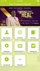 New Testament Church App screenshot 0