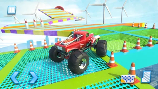 Monster Truck Stunt- Mega Ramp screenshot 1